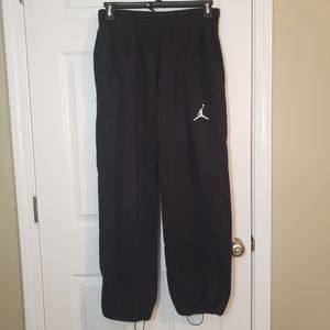 Black Jordan Sweatpants